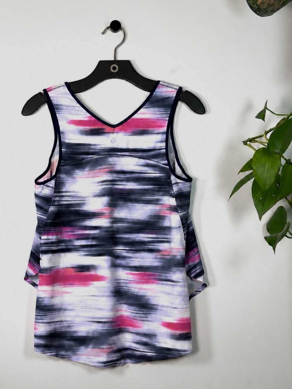 Lululemon Run Split Singlet Mirage Deep Indigo Tank Top Size 6